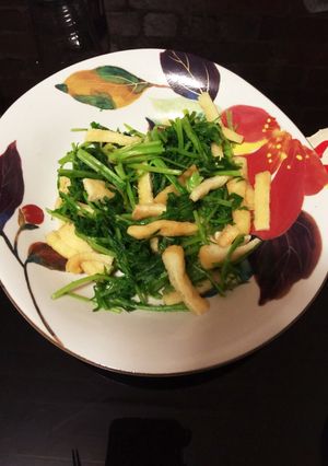 水菜と油揚げのおひたし-レシピのメイン写真