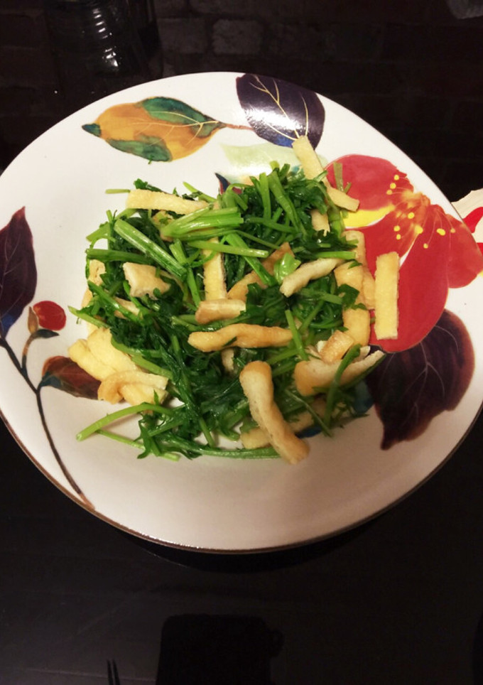 水菜と油揚げのおひたし-レシピのメイン写真