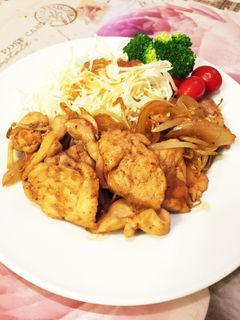 パサパサしない鳥胸肉の生姜焼き-レシピのメイン写真