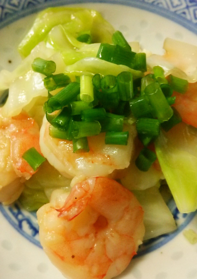 海老とキャベツの中華炒め-レシピのメイン写真