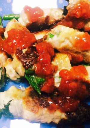 あっさり✧梅肉ソース豚肉の肉巻き～♡-レシピのメイン写真