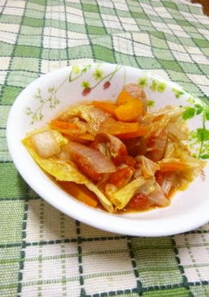キャベツのトマト煮-レシピのメイン写真