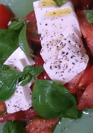 とってもヘルシー 豆腐でカプレーゼ-レシピのメイン写真