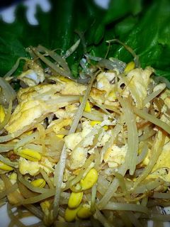 大豆もやしと玉子の炒めもの-レシピのメイン写真