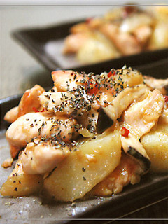 鶏胸肉とじゃがいものにんにく炒め-レシピのメイン写真