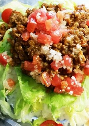 がっつりタコライス-レシピのメイン写真