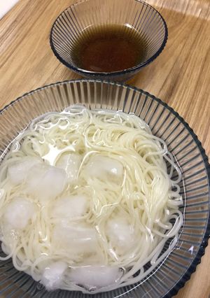 半田手延べ素麺・冷やし素麺-レシピのメイン写真