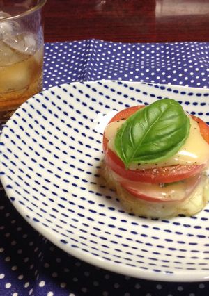 タジン鍋でトマトとポテトのミルフィーユ-レシピのメイン写真