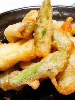 ◆めちゃウマ!!アスパラのビール揚げ◆-レシピのメイン写真