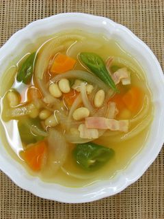 【舞鶴版】万願寺入り大豆たっぷりスープ-レシピのメイン写真