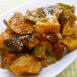 厚揚げと夏野菜のトマトガーリック煮込み♪