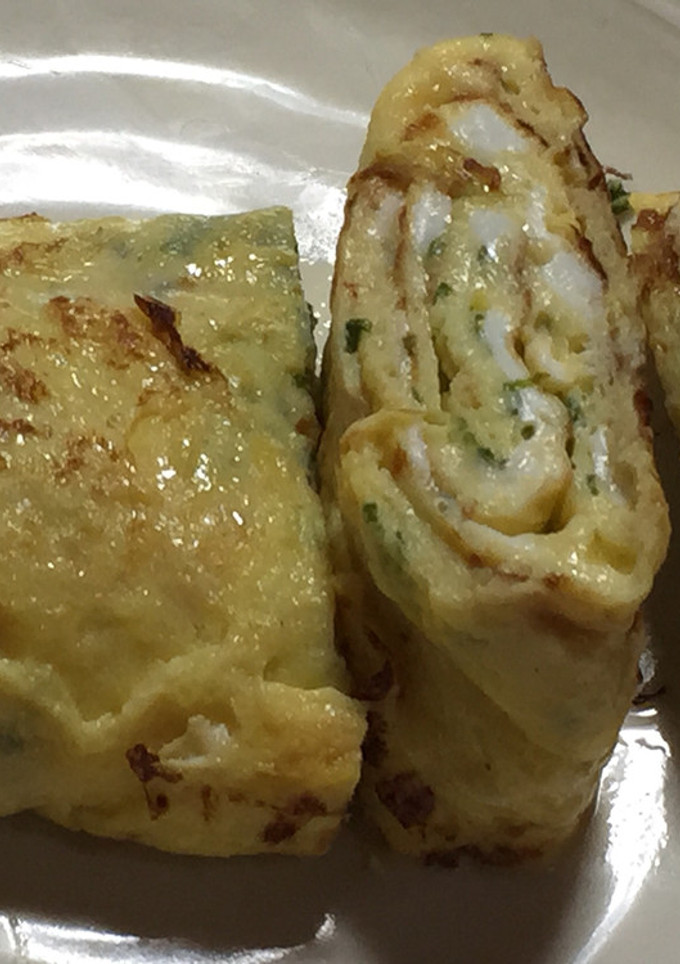 牛乳と青のりの卵焼き-レシピのメイン写真