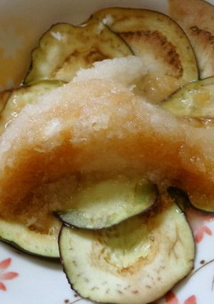 最速のレンジで焼きナス-レシピのメイン写真