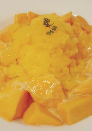 台湾名物！贅沢すぎるマンゴーかき氷♪-レシピのメイン写真