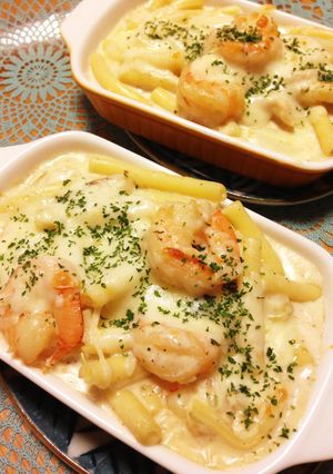 愛を込めて海老グラタン-レシピのメイン写真