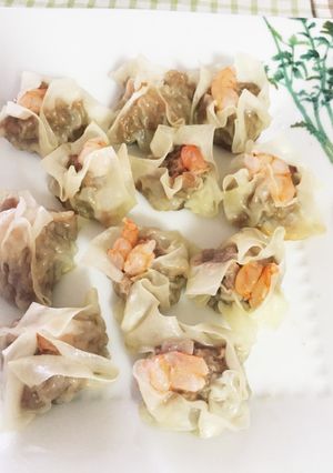 シンプルに焼く！海老シュウマイ-レシピのメイン写真