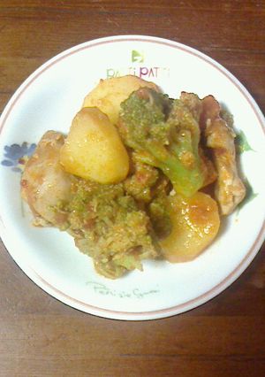 野菜と鶏肉のトマト煮込み味噌風味-レシピのメイン写真