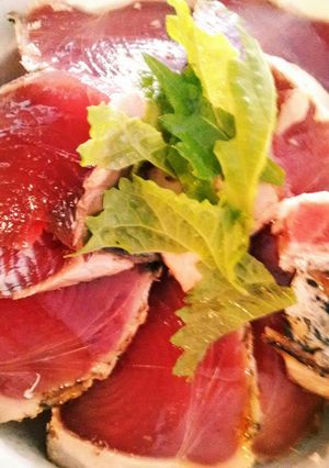 カツオのたたき丼♪ランチにも♪-レシピのメイン写真