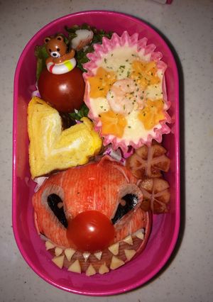 スティッチ リロイ キャラ弁-レシピのメイン写真