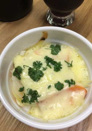 玉ねぎとにんじんのマヨチーズ焼き-レシピのメイン写真