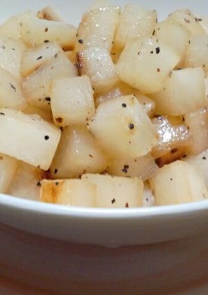 大根のコロコロペッパー焼き-レシピのメイン写真