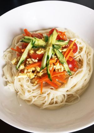 【温•冷どちらもOK】アジアンそうめん-レシピのメイン写真