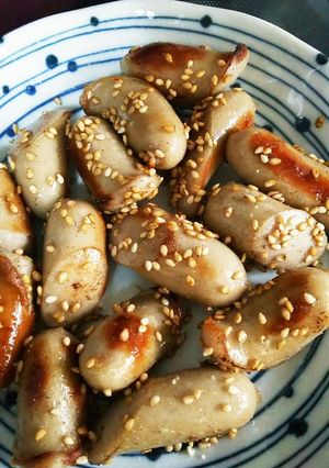お弁当や朝食に❗ウインナーのゴマ炒め-レシピのメイン写真