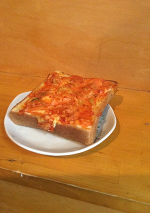キムチトースト-レシピのメイン写真