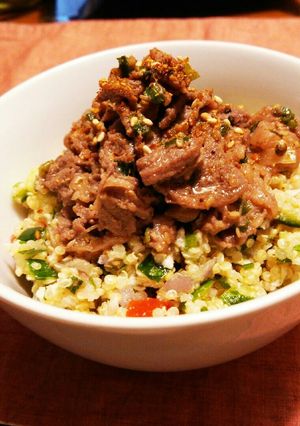 コストコ♪プルコギキヌアサラダ丼-レシピのメイン写真