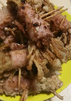 お弁当に！簡単えのきのハム巻き揚げ-レシピのメイン写真