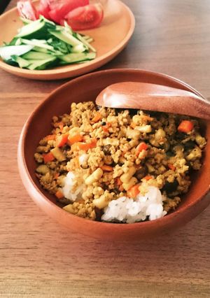 簡単ドライカレー-レシピのメイン写真