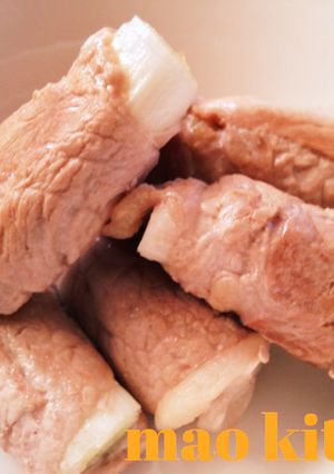 材料たった2つだけ、長ネギの豚肉巻き-レシピのメイン写真