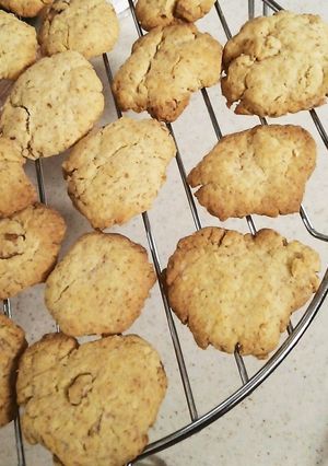 ココナッツオイルの簡単クッキー-レシピのメイン写真