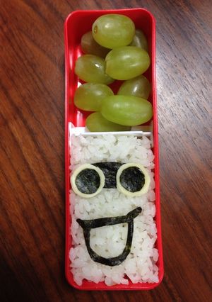 チーズとかつおぶしでウィスパーのり弁-レシピのメイン写真
