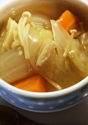 離乳食 後期〜幼児食 ゴロゴロ野菜スープ-レシピのメイン写真