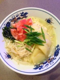 夏じゃ!塩らーめん-レシピのメイン写真