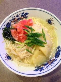 夏じゃ!塩らーめん-レシピのメイン写真