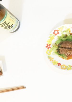 牛肉の水菜巻き串-レシピのメイン写真
