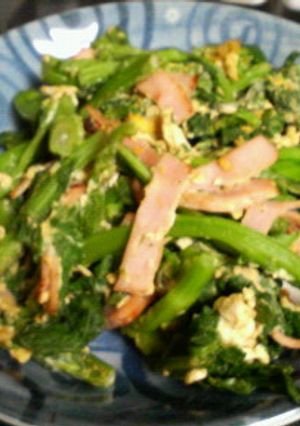 春の香りの炒め物-レシピのメイン写真