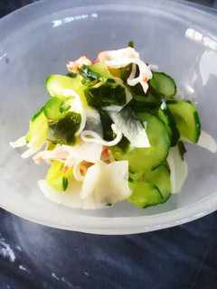きゅうりと大根わかめの酢の物☆-レシピのメイン写真