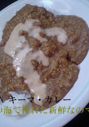 まぐろの筋のキーマカレー復刻版-レシピのメイン写真