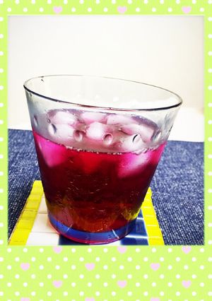紫蘇ジュースシロップ〜夏元気ドリンク-レシピのメイン写真