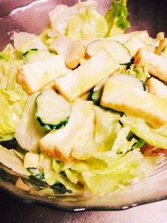 厚揚げの味噌マヨサラダ-レシピのメイン写真
