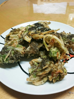サクサクもっちもっちもずくの天ぷら-レシピのメイン写真
