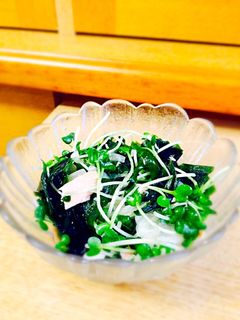 かいわれ大根と玉ねぎのさっぱりサラダ-レシピのメイン写真