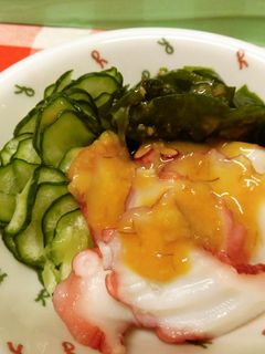 甘さ控え目!たこときゅうりの酢味噌和え♪-レシピのメイン写真