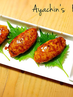 豆腐入り!ヘルシーなフワフワつくね♪-レシピのメイン写真