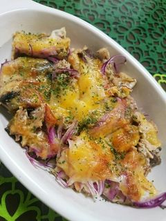 サバ缶のマヨチ—ズ焼き-レシピのメイン写真
