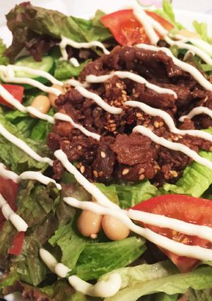 ピリ辛サラダそうめん-レシピのメイン写真