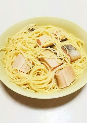 鮭とば醤油パスタ-レシピのメイン写真